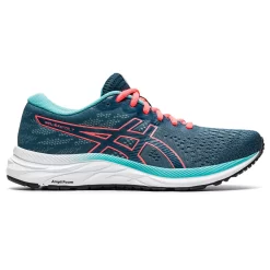 'ASICS' Women's Gel Excite 7 - Magnetic Blue / Sunrise Red