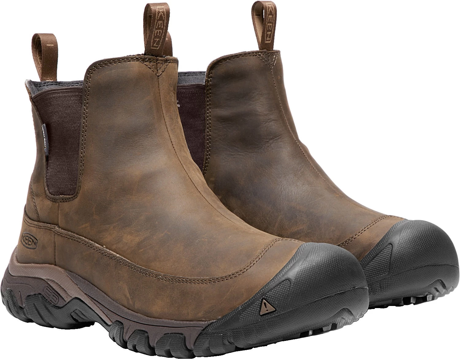 'Keen Outdoor' Men's Anchorage III 200GR WP Boot - Dark Earth / Brown - Image 3