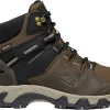 'Keen Outdoor' Men's Steens WP Leather Mid Hiker - Canteen / Black