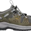 'Keen Utility' Women's Atlanta Cool II ESD Steel Toe - Gargoyle / Blue Fog