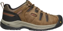 'Keen Utility' Men's Flint II EH Steel Toe - Shitake / Rust