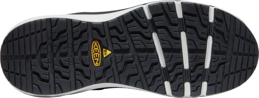 'Keen Utility' Men's Red Hook EH WP Mid Hiker Soft Toe - Tobacco / Black - Image 3