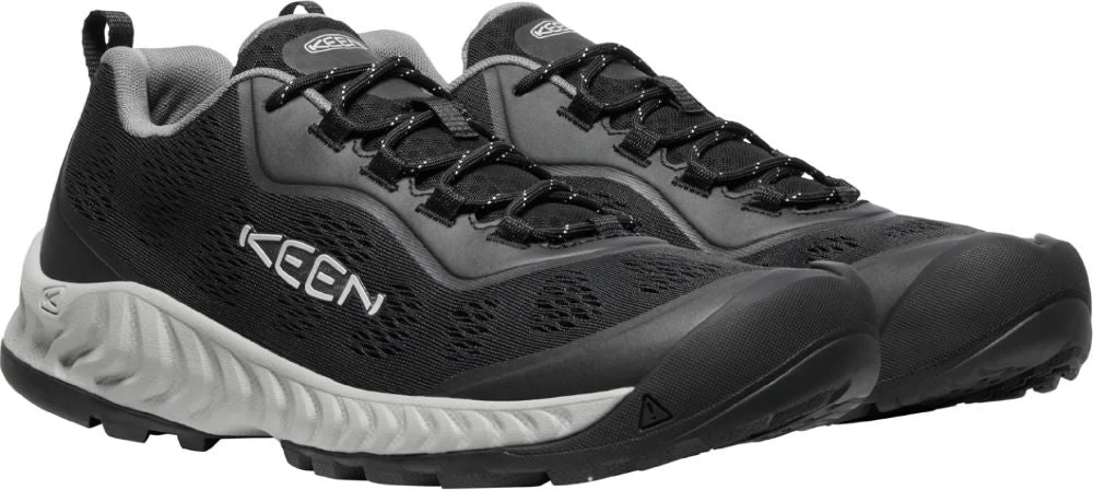 'Keen Outdoor' Men's NXIS Speed Low Hiker - Black / Vapor - Image 5