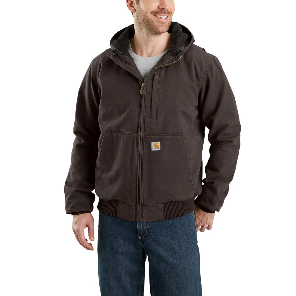 'Carhartt' Men's Full Swing® Armstrong Active Jac - Dark Brown