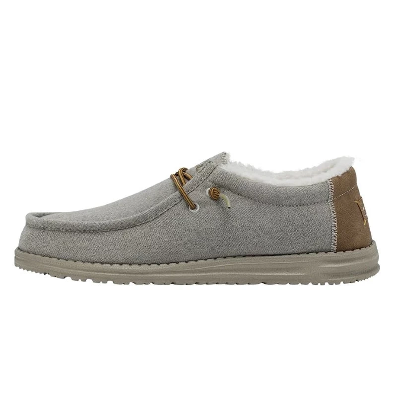 'Hey Dude' Men's Wally - Herringbone Grey - Image 6