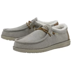 'Hey Dude' Men's Wally - Herringbone Grey