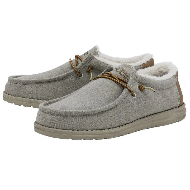 'Hey Dude' Men's Wally - Herringbone Grey