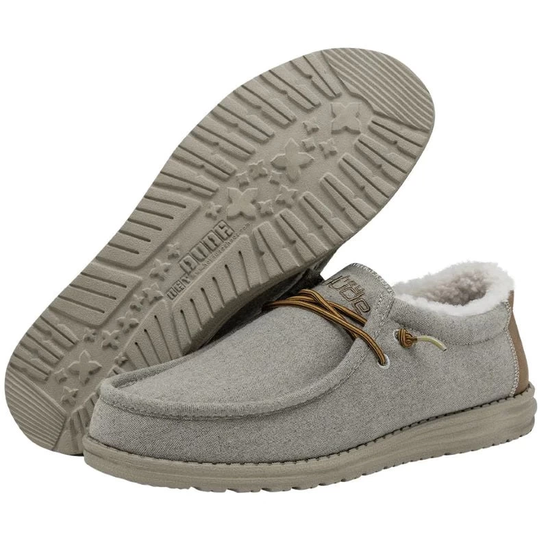 'Hey Dude' Men's Wally - Herringbone Grey - Image 3