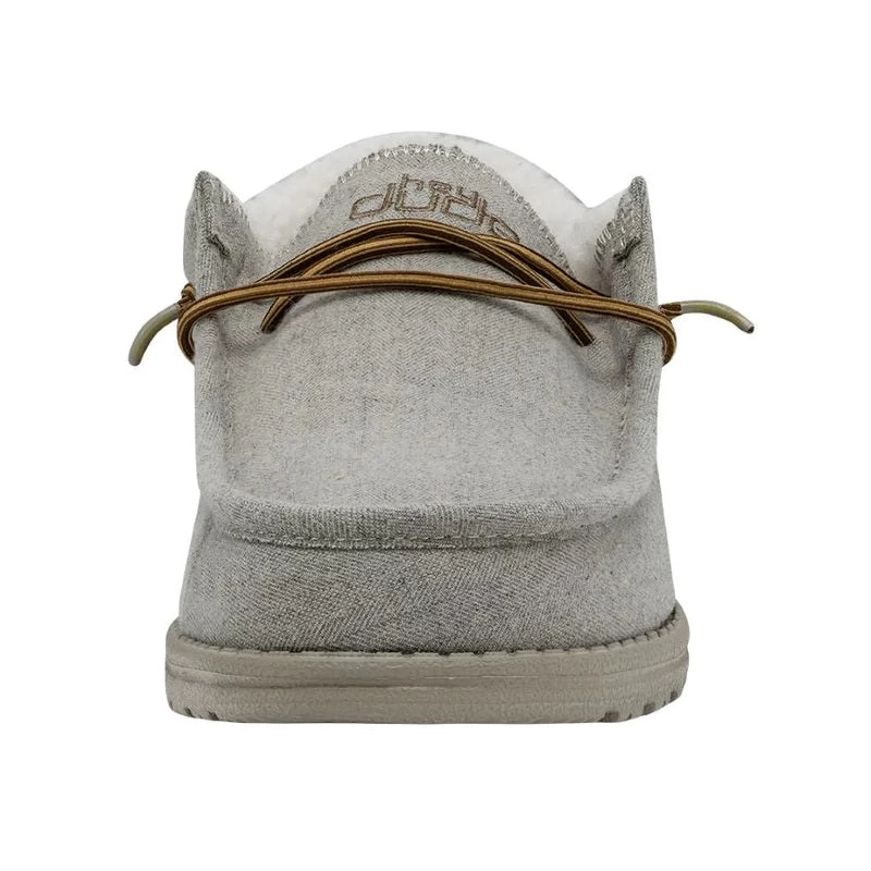 'Hey Dude' Men's Wally - Herringbone Grey - Image 4