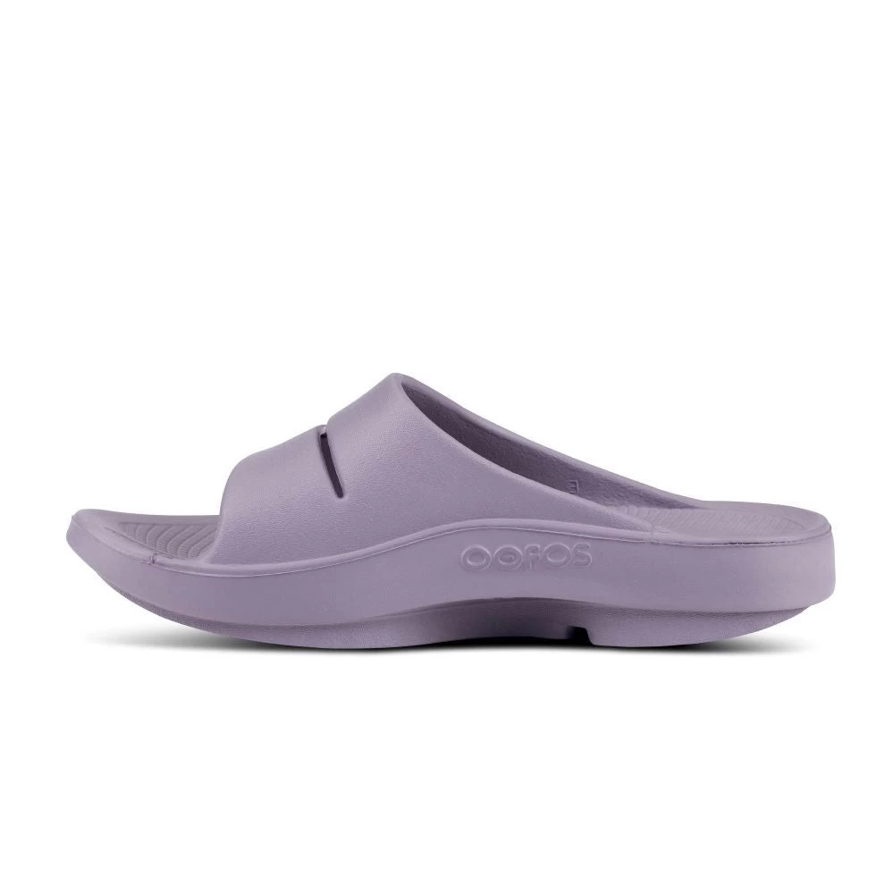 'OOFOS' Women's OOahh Slide Sandal - Mauve - Image 6