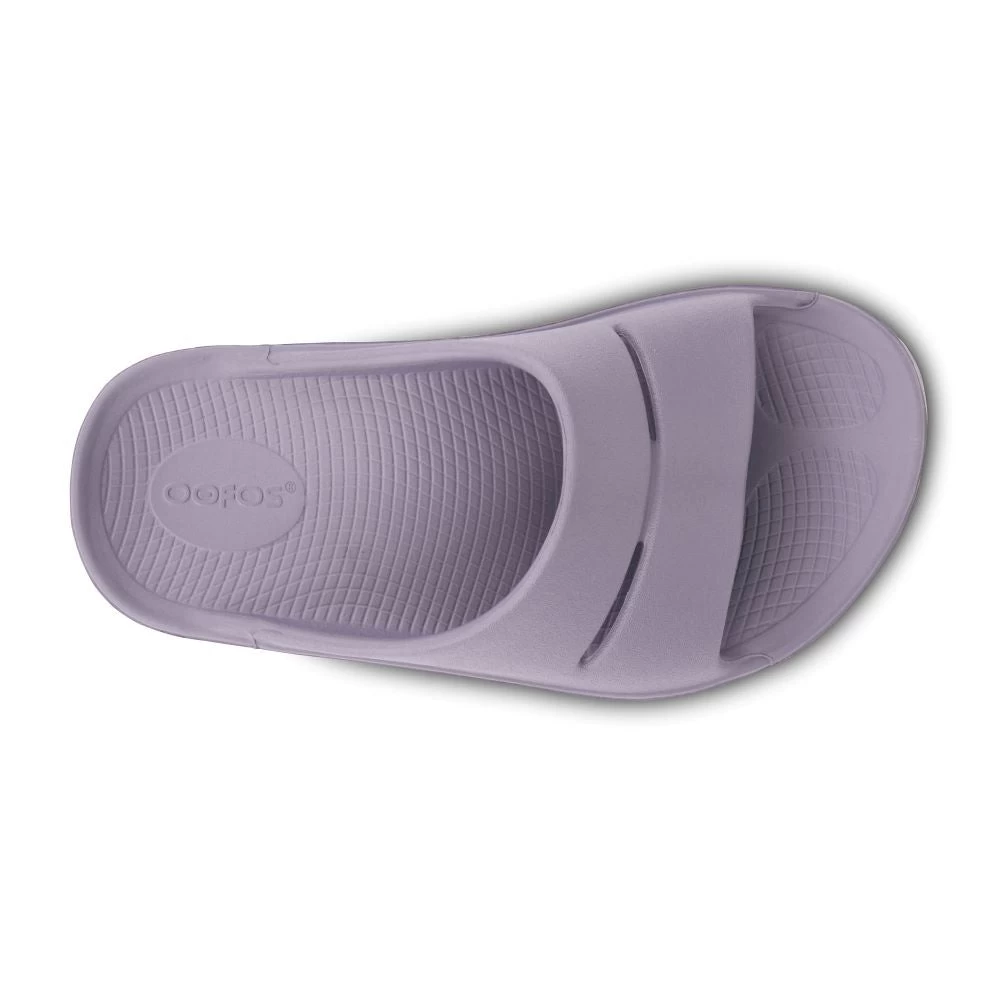 'OOFOS' Women's OOahh Slide Sandal - Mauve - Image 2