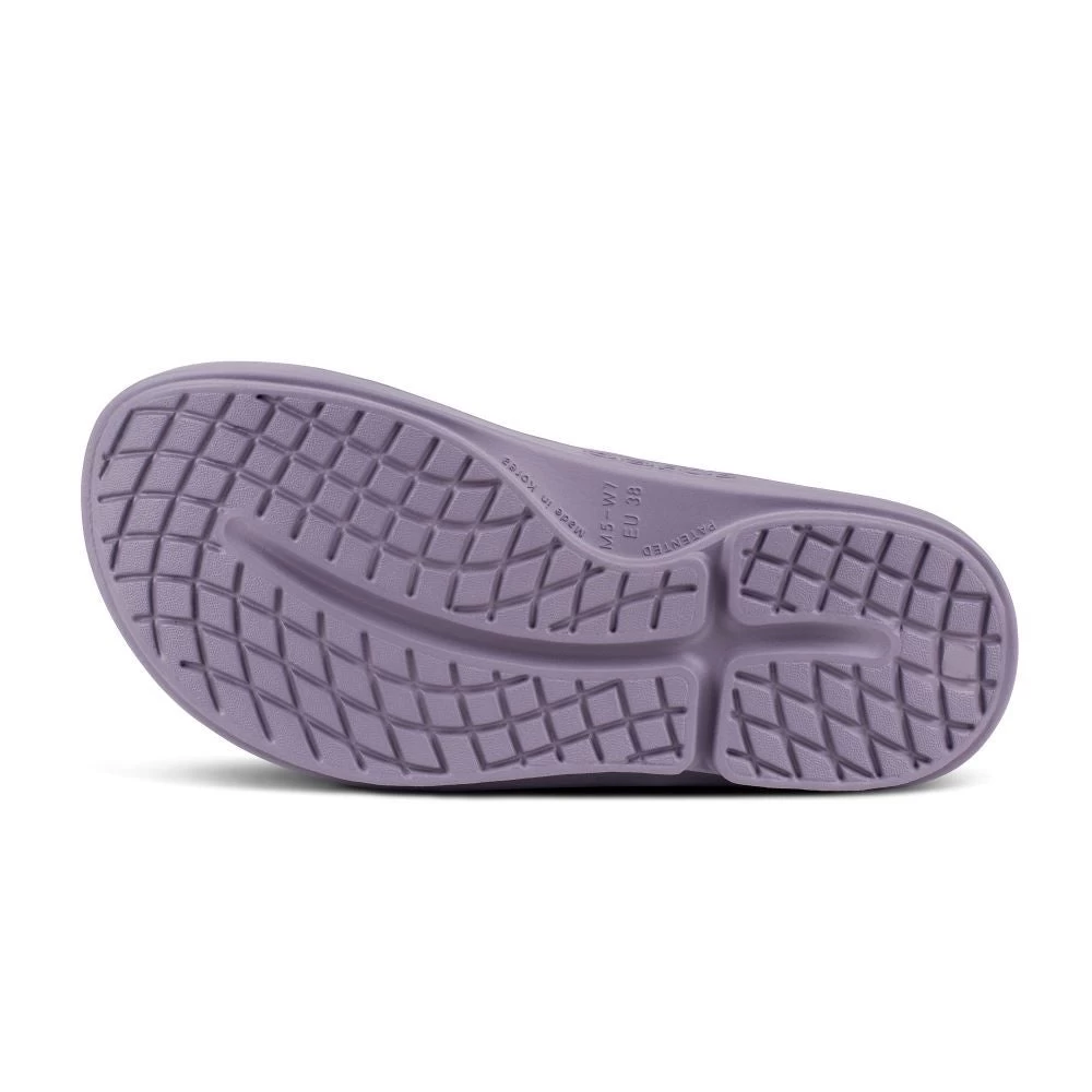 'OOFOS' Women's OOahh Slide Sandal - Mauve - Image 3