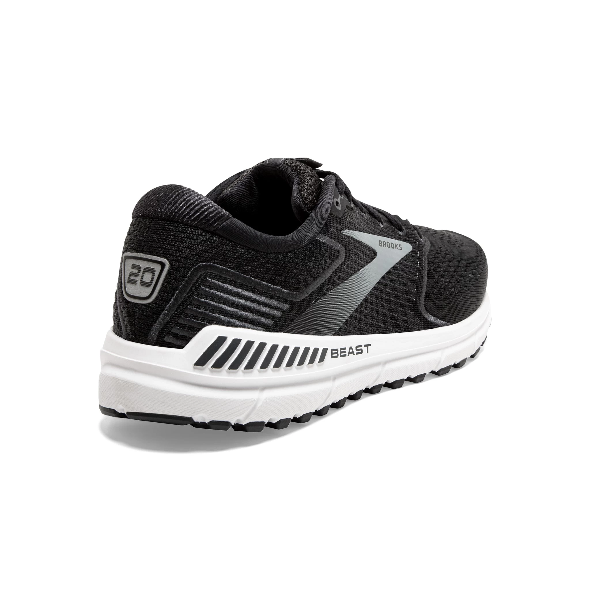 'Brooks' Men's Beast 20 - Black / Ebony / Grey - Image 5
