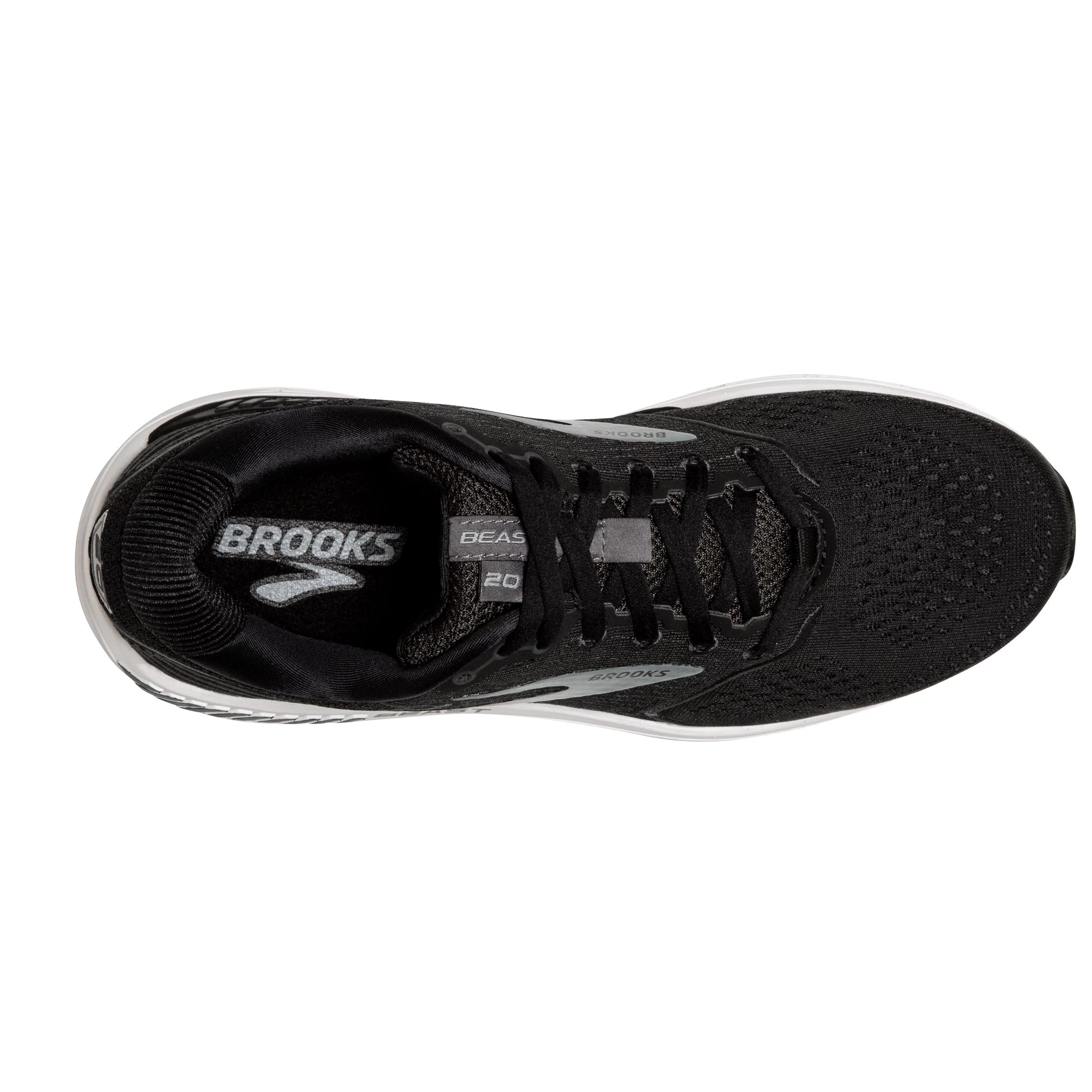 'Brooks' Men's Beast 20 - Black / Ebony / Grey - Image 4