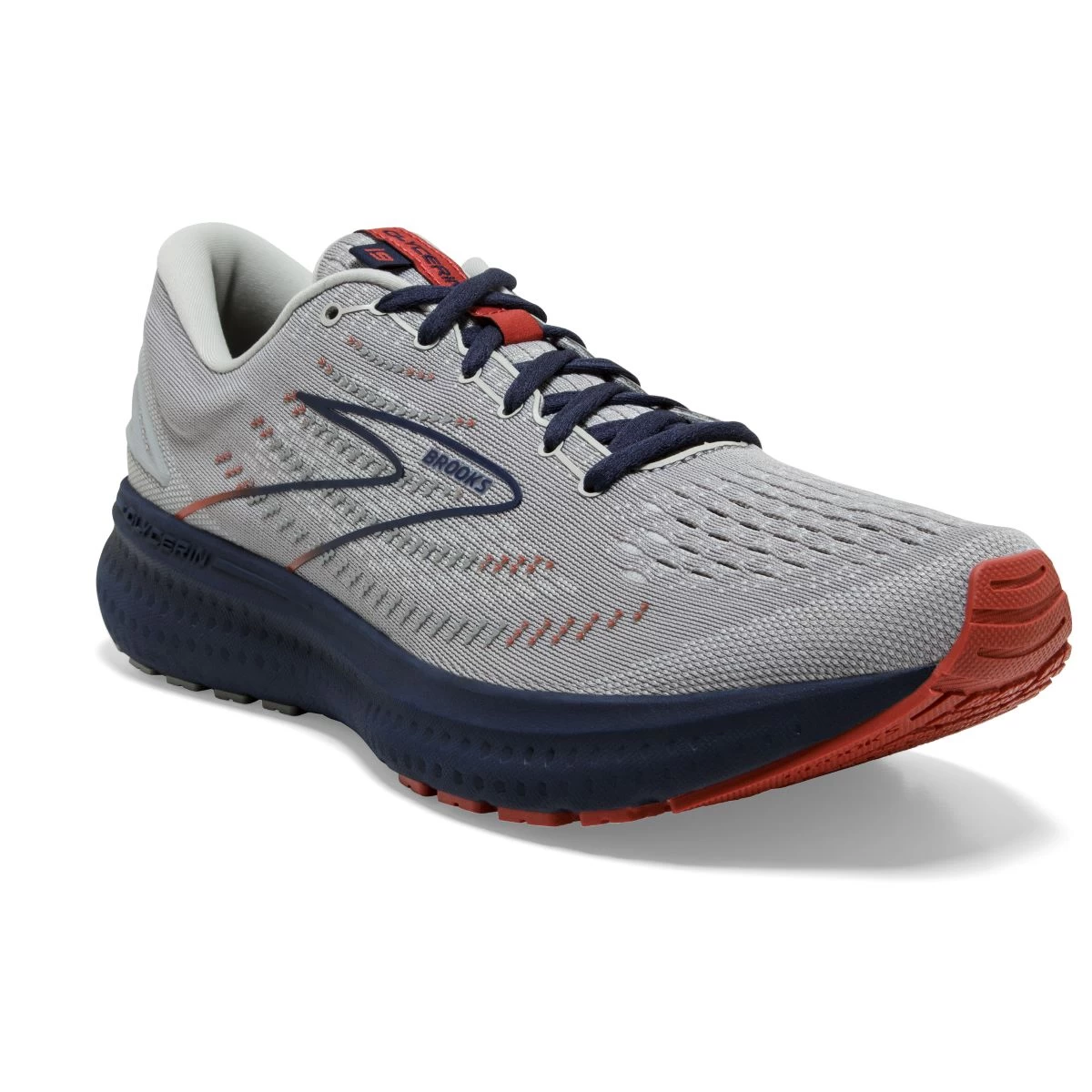 'Brooks' Men's Glycerin 19 - Grey / Alloy / Peacoat - Image 2