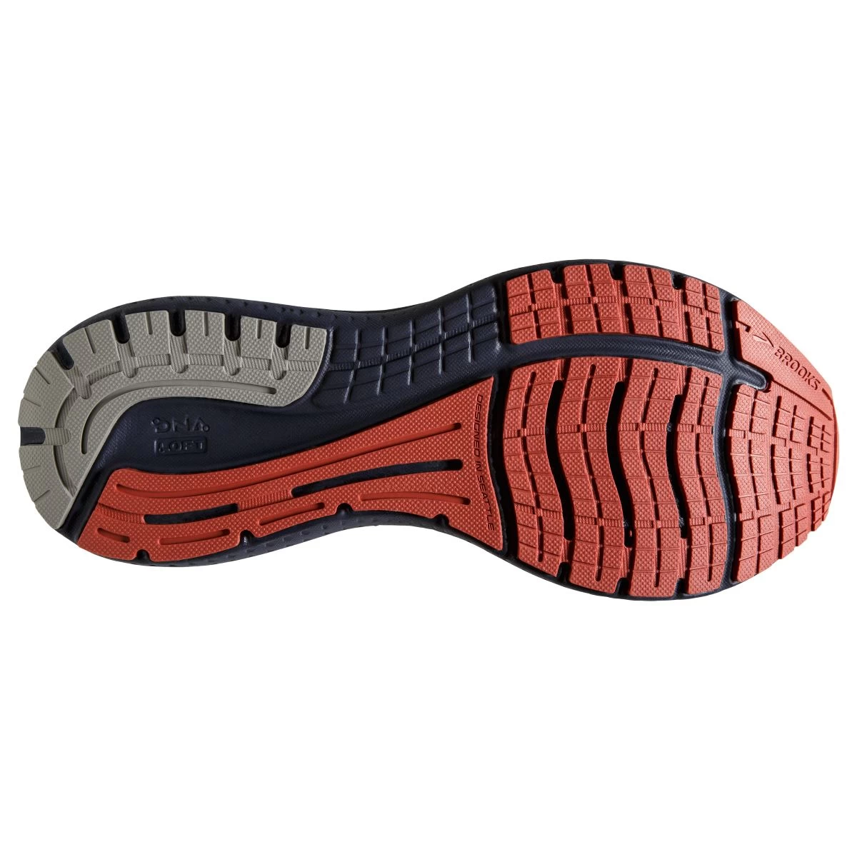 'Brooks' Men's Glycerin 19 - Grey / Alloy / Peacoat - Image 4