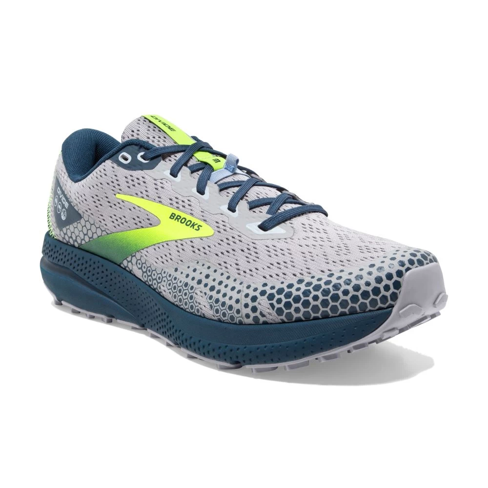 'Brooks' Men's Divide 3 - Alloy / Titan / Nightlife - Image 5