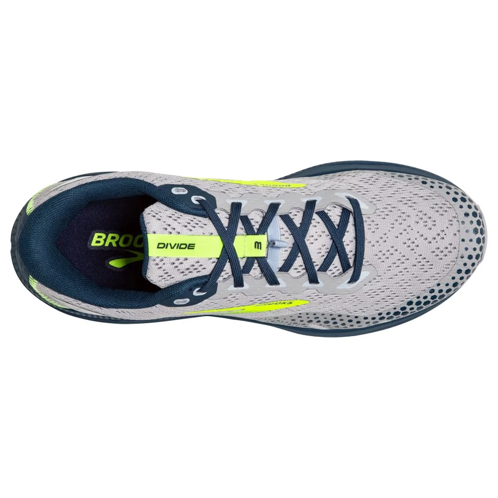 'Brooks' Men's Divide 3 - Alloy / Titan / Nightlife - Image 2