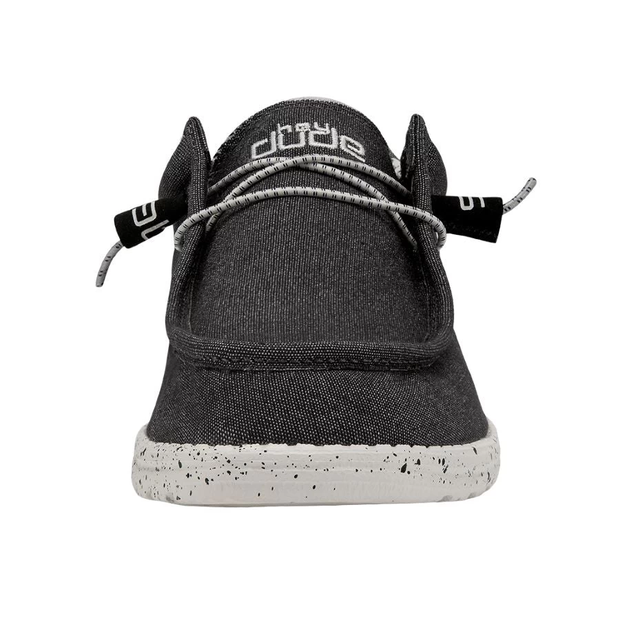 'Hey Dude' Men's Wally Stretch - Opal Black - Image 4