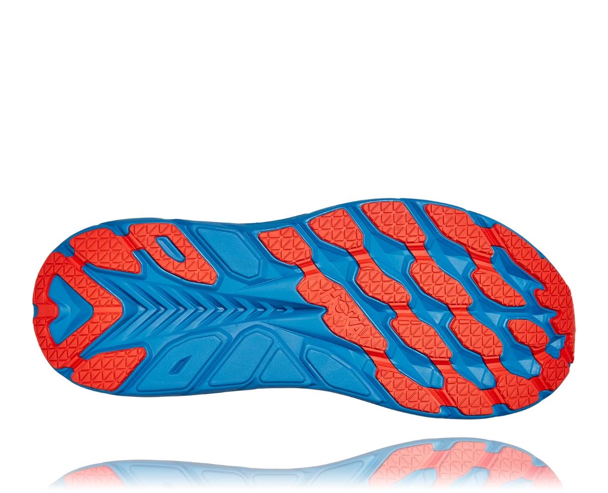 'Hoka' Men's Clifton 8 - Outer Space / Vallarta Blue - Image 3