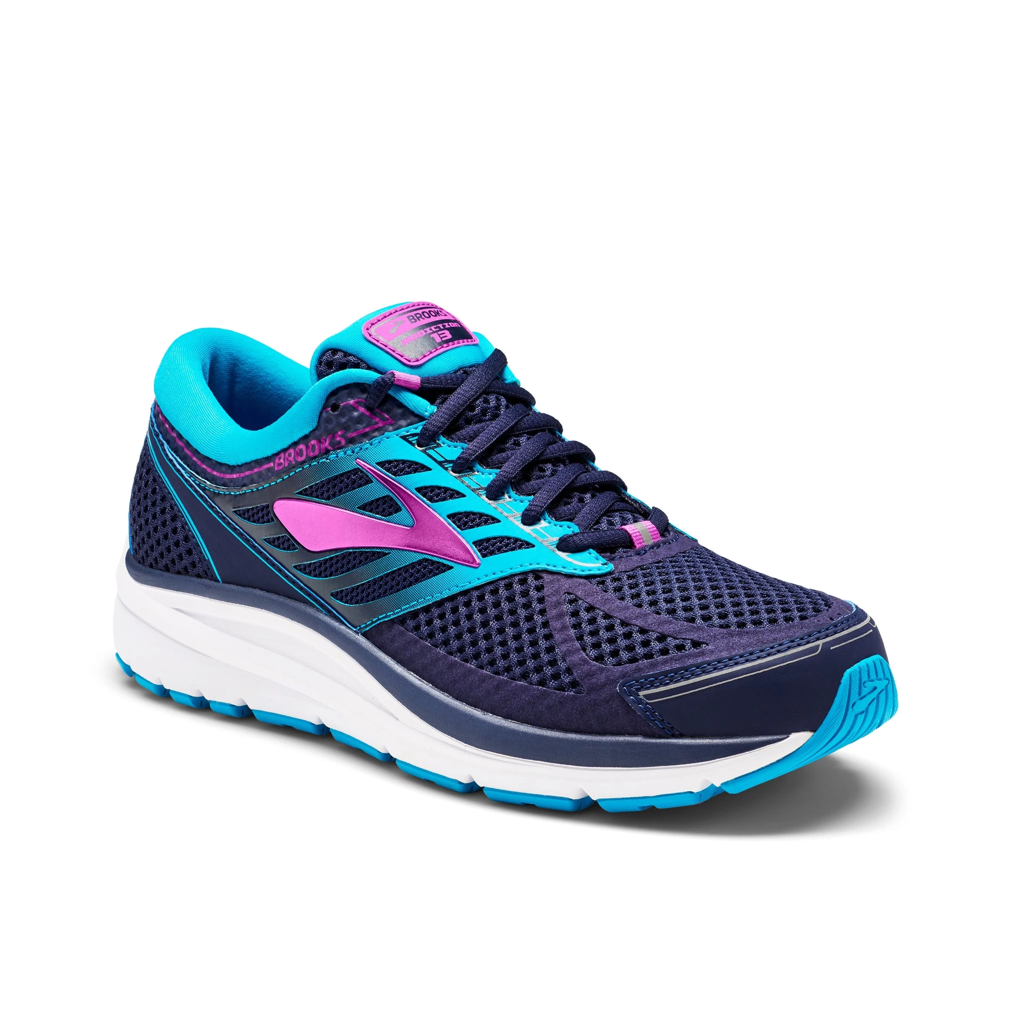 'Brooks' Men's Addiction 13 - Navy / Teal / Purple - Image 2