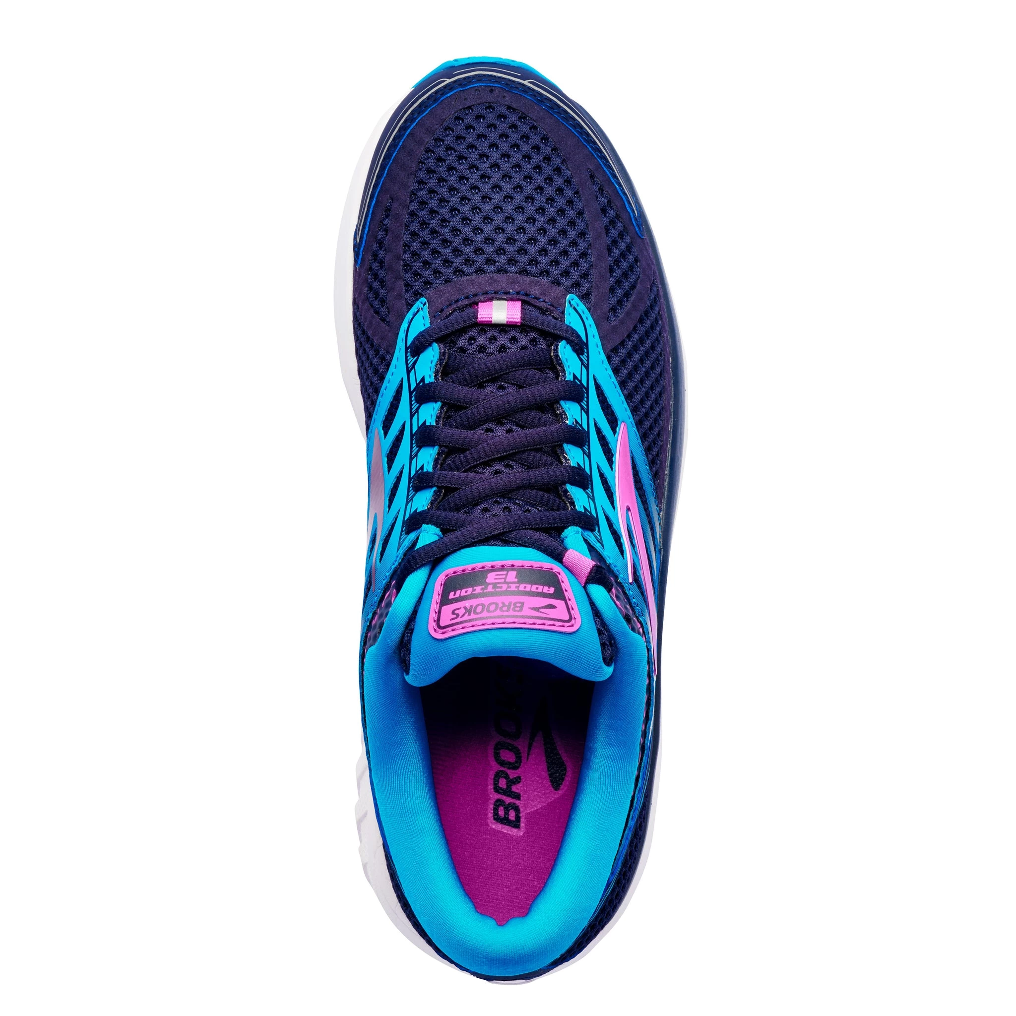 'Brooks' Men's Addiction 13 - Navy / Teal / Purple - Image 5