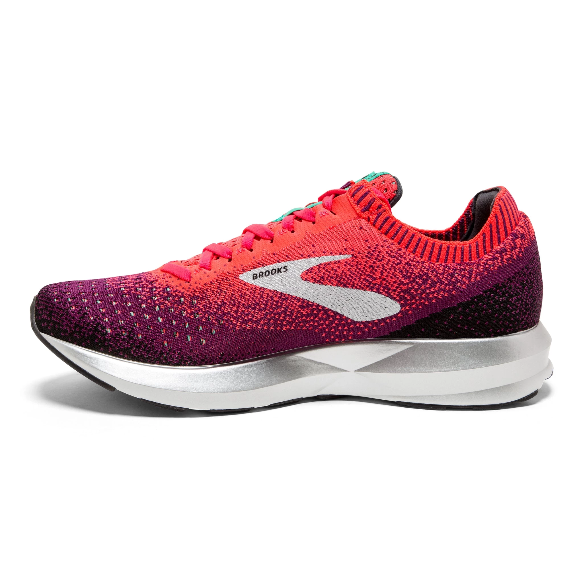 'Brooks' Women's Levitate 2 - Orange / Magenta / Black - Image 3