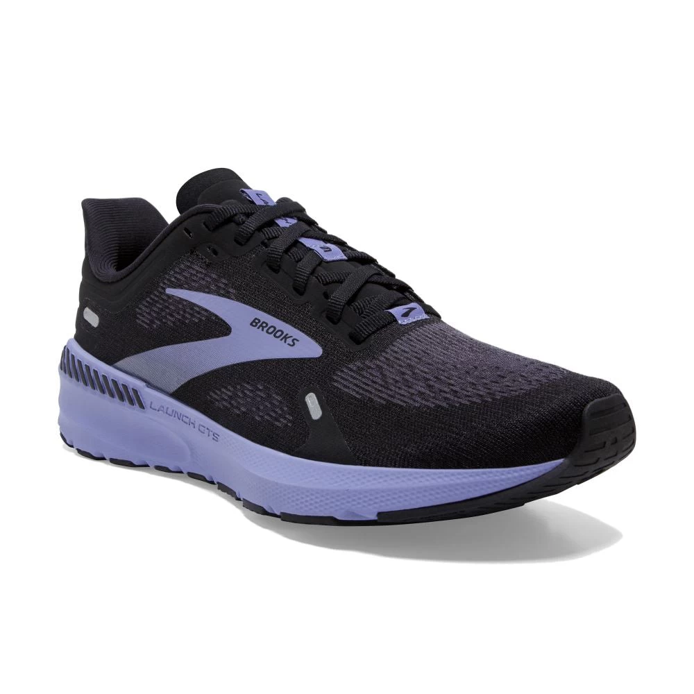 'Brooks' Women's Launch GTS 9 - Black / Ebony / Purple - Image 4