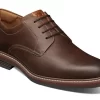 'Florsheim' Men's Norwalk Plain Toe Oxford - Brown Crazy Horse
