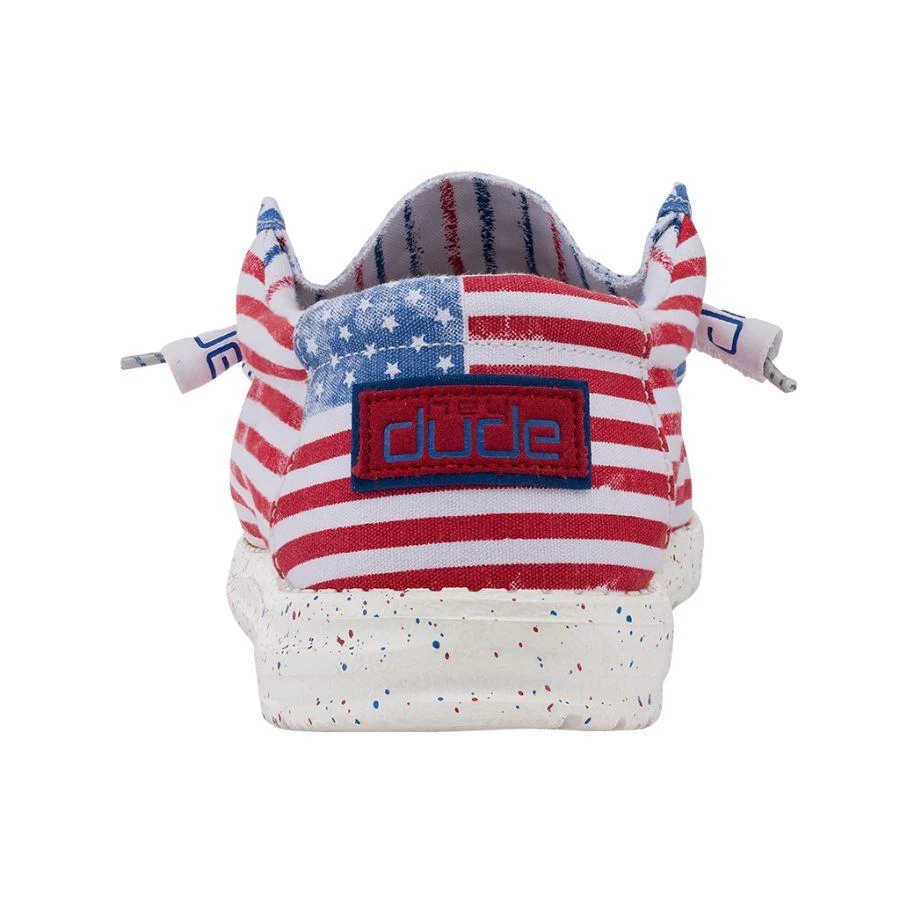 'Hey Dude' Men's Wally - Stars 'N Stripes - Image 5