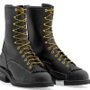 'Wesco' Men's 10" Highliner Logger Boot - Black