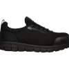 'Skechers' Men's Synergy-Omat Alloy Toe Slip On - Black
