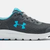 'Under Armour' Women's Surge 2 Running - Pitch Grey / Equator Blue