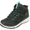 'Northside' Women's Benton WP Mid Hiker - Black / Aqua