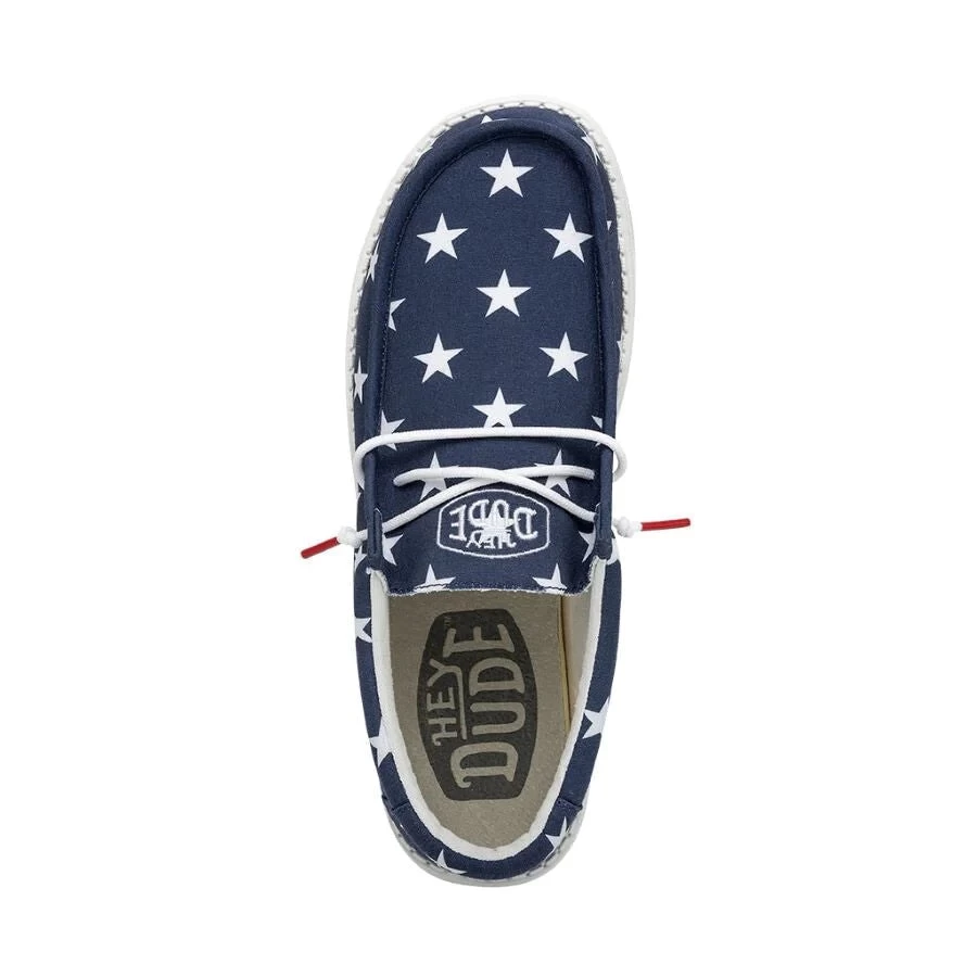 'Hey Dude' Men's Wally Patriotic - American Flag - Image 2