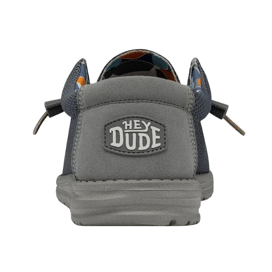 'Hey Dude' Men's Wally Sox Triple Needle - Blue Shadow - Image 5