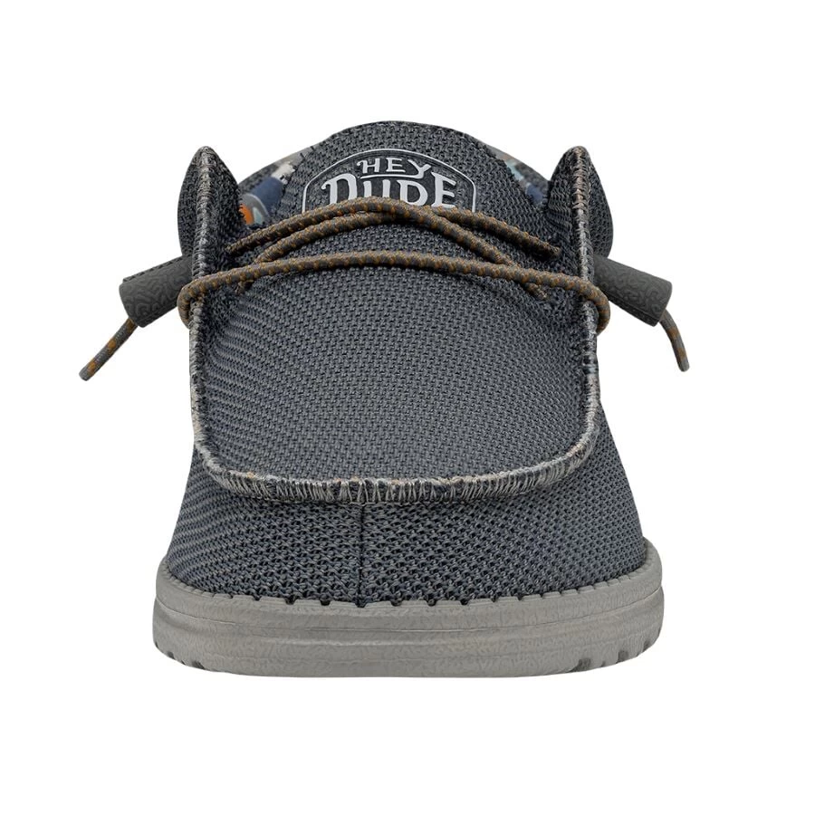 'Hey Dude' Men's Wally Sox Triple Needle - Blue Shadow - Image 4