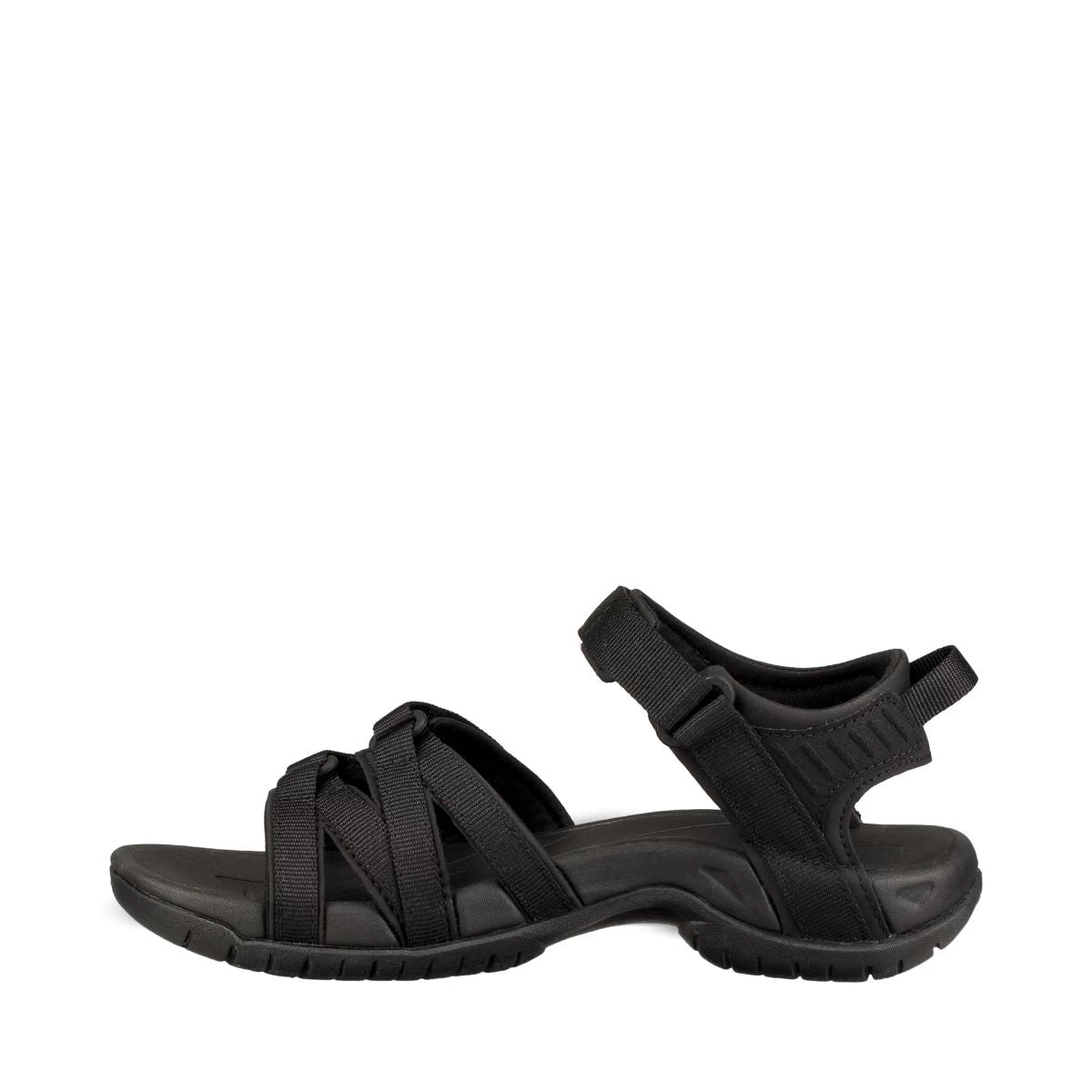 'Teva' Women's Tirra Sandal - Black / Black - Image 5