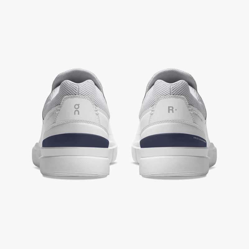 'On Running' Men's THE ROGER Advantage 1 Tennis Sneaker - White / Ink - Image 4