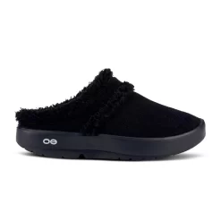 'OOFOS' Women's OOcoozie Mule Shoe - Black