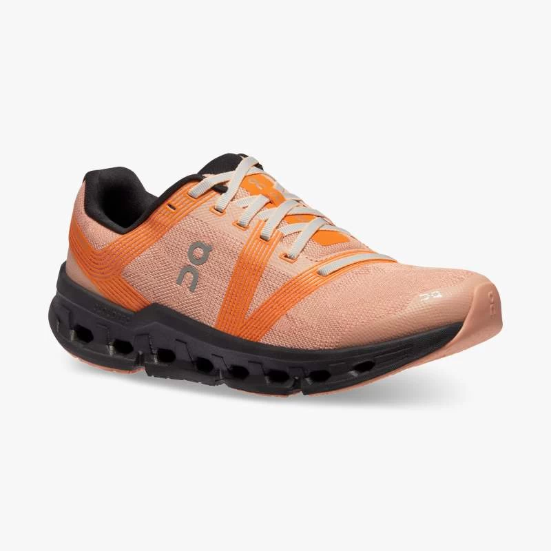 'On Running' Women's Cloudgo - Rose / Magnet - Image 5