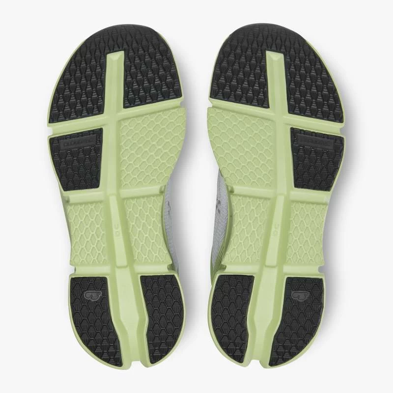 'On Running' Women's Cloudgo - White / Meadow - Image 3