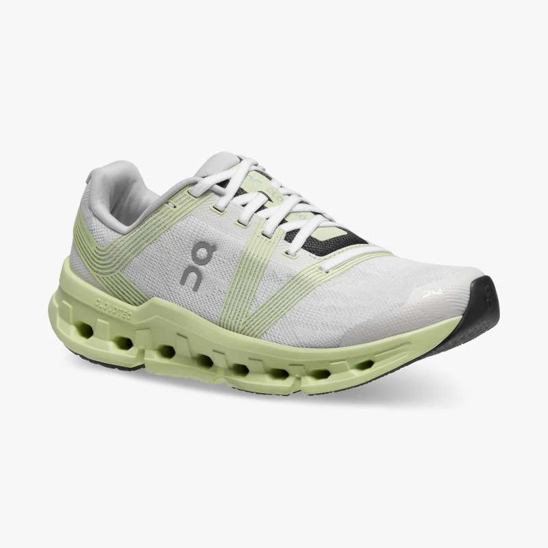 'On Running' Women's Cloudgo - White / Meadow - Image 5