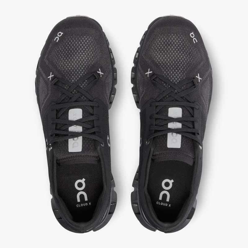 'On Running' Men's Cloud X 3 - Black - Image 2