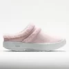 'OOFOS' Women's OOcoozie Mule Shoe - White / Pink