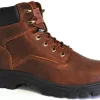 'Work Zone' Men's 6" EH WP Comp Toe - Brown