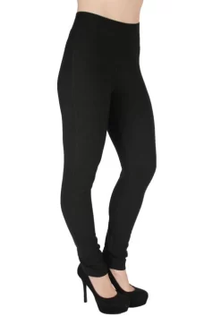 'Ethyl' Women's Basic Legging - Black