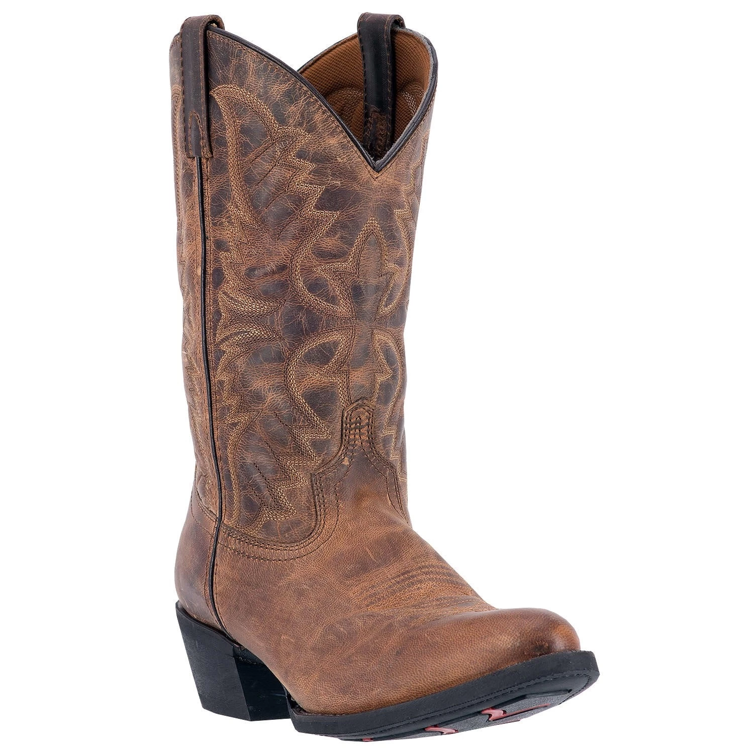 'Laredo' Men's 12" Birchwood Western - Distressed Tan - Image 6