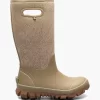 'Bogs' Women's 13" Whiteout Faded Insulated WP Winter - Taupe