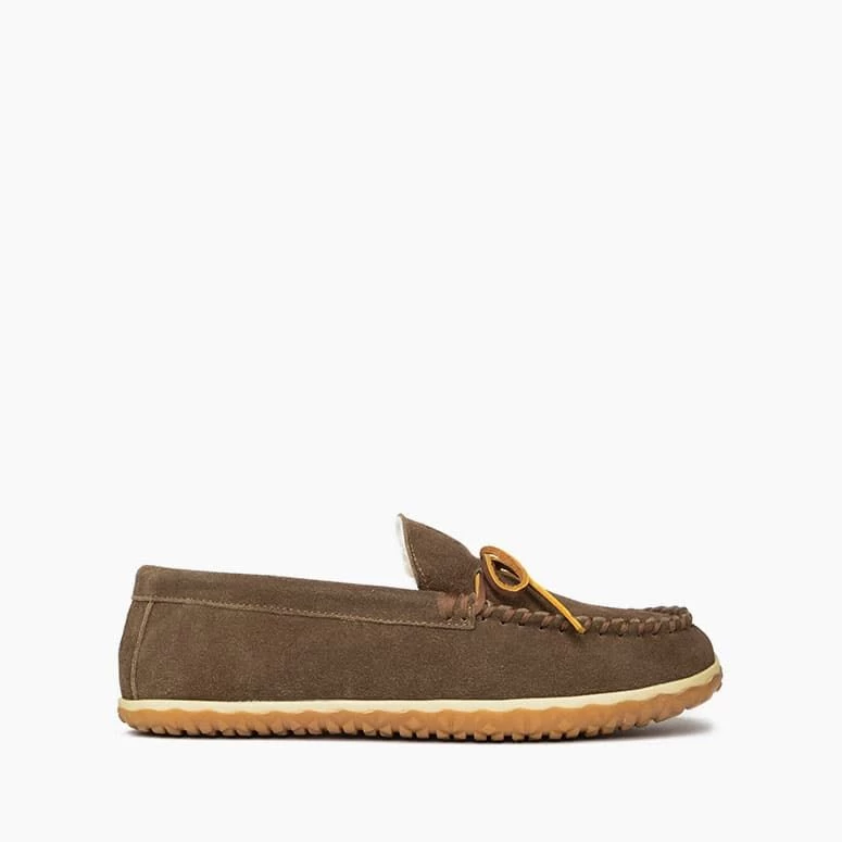 'Minnetonka' Men's Taft Slipper - Autumn Brown - Image 5